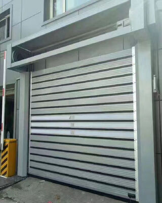 Fire Proofing Automatic Roller Shutter Door with Servo Motor and Customized High Speed Security Garage Door