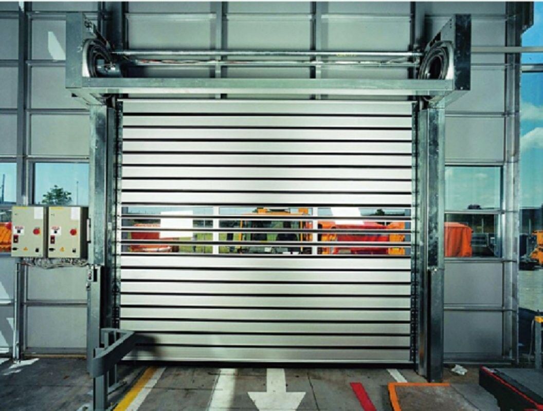 IP55 Protection Class Rapid Rolling Door JTM-D03 for Secure Warehouse ...