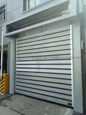 40mm Thickness Rapid Roll up Spiral Security Garage Door for -35 to 65 Celsius Degree