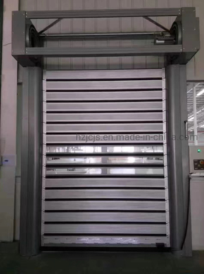 40mm Thickness Rapid Roll up Spiral Security Garage Door for -35 to 65 Celsius Degree