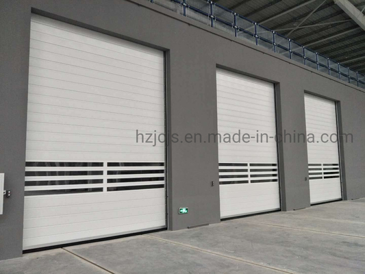 40mm Thickness Rapid Roll up Spiral Security Garage Door for -35 to 65 Celsius Degree