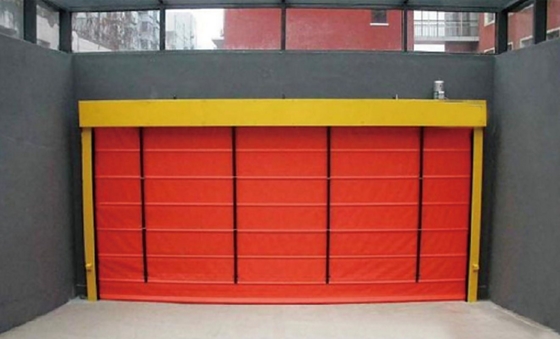 IP55 Protection Class Aluminum Alloy Spiral Security Door for Extreme Temperatures