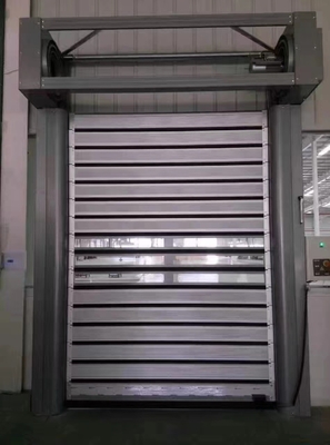 IP55 Protection Class Aluminum Alloy Spiral Security Door for Extreme Temperatures