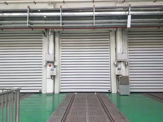 100W Customizable Aluminum Alloy Fast Roller Shutter Security Garage Door for Benefit