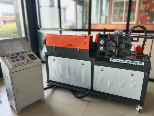 5-12mm Coil / Rebar Steel Straightening and Cutting Machine with Advanced Features