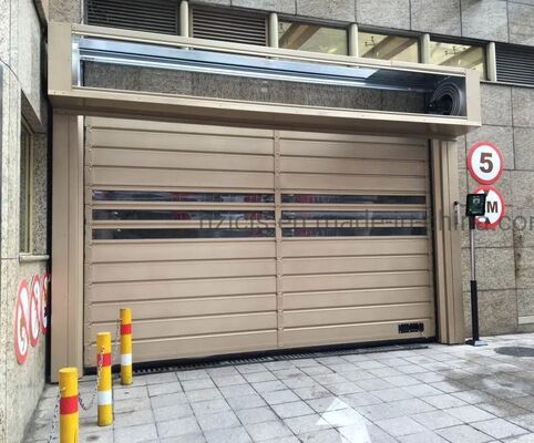 Aluminum Alloy Fire Proofing High Speed Roller Shutter Door with Remote Control for Industrial Use