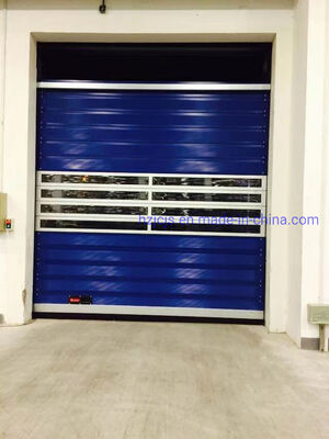 High Speed Automatic Roller Shutter Door with Fire Proofing and Customized Model for Security Garage