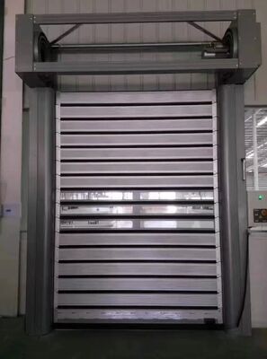 Fire Proofing Automatic Roller Shutter Door with Servo Motor and Customized High Speed Security Garage Door
