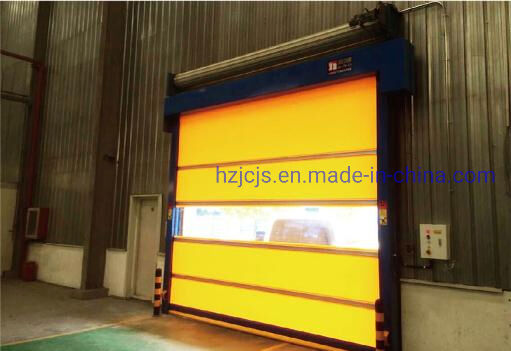 Aluminum Alloy High Speed Rolling Shutter Door with Fire Proofing and Customized Model for Logistics Centers
